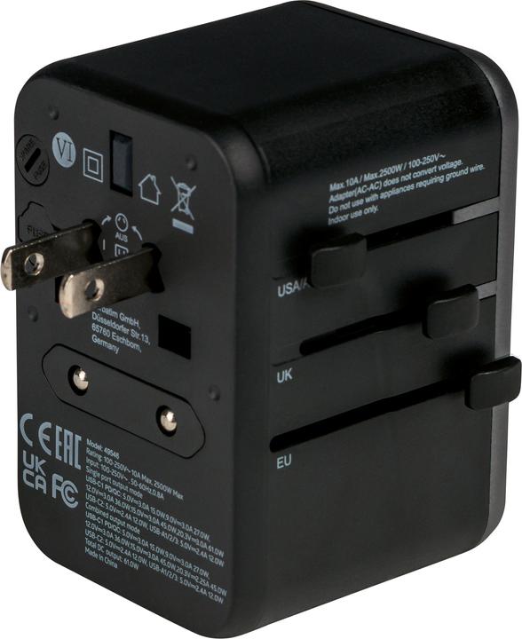 Actual product image Verbatim Universal Travel Adapter
