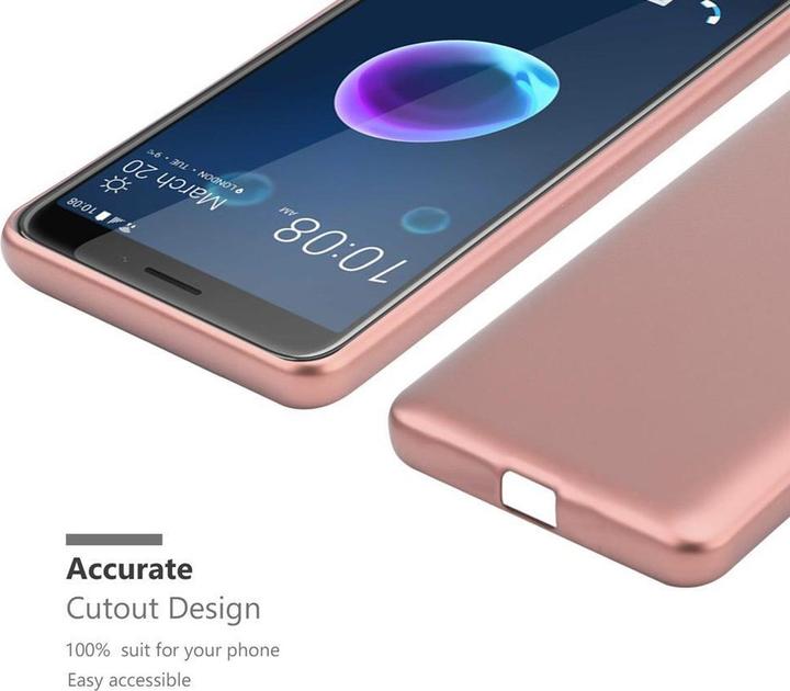 Produktbild Cadorabo TPU Matt Metallic Cover (HTC Desire 12)