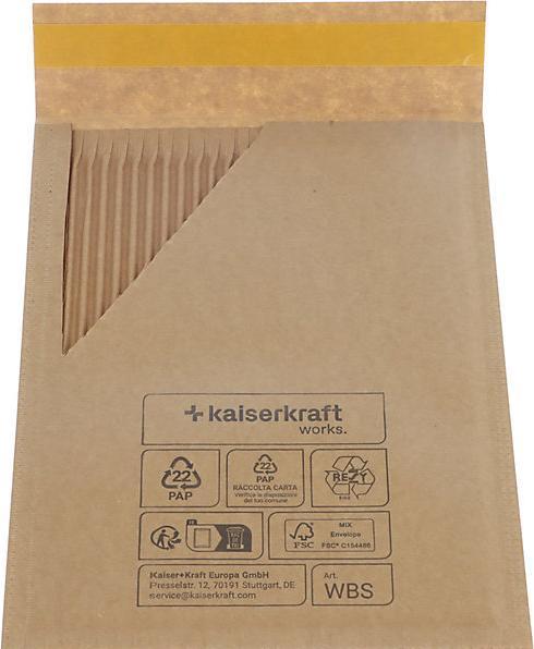 Produktbild kaiserkraft Versandtasche Wavebag™ Strong terra (75 x)