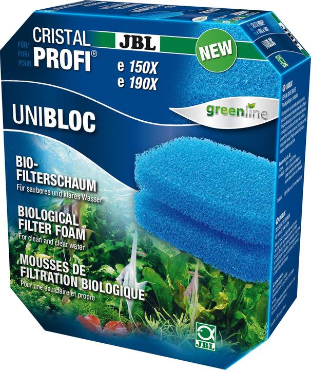 Immagine prodotto JBL Aquaristik und Terraristik UniBloc CristalProfi e1501/e1502/e1901/e1902 (Filtri esterni, Acqua dolce)