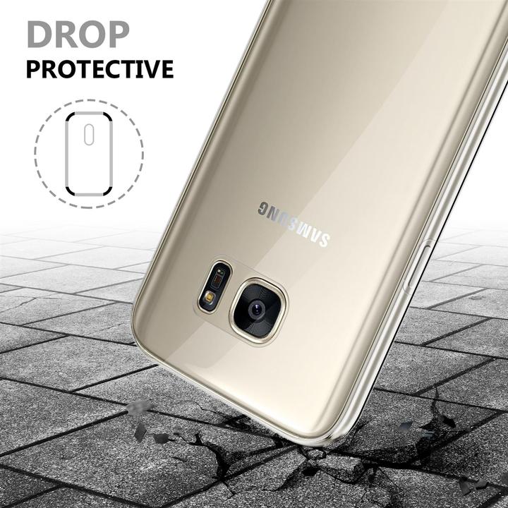 Actual product image Cadorabo TPU 360 Degree Case Cover (Samsung Galaxy S7)