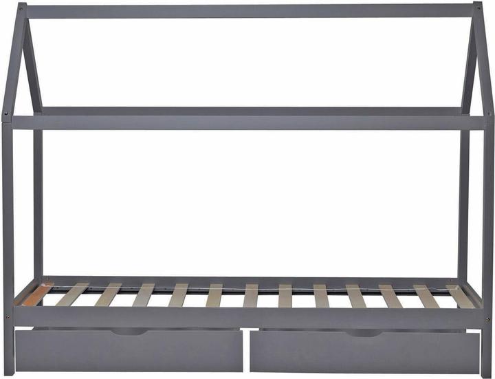 Produktbild Jamb Kinderbett mit Schubladen 90x200cm Weiss (90 x 200 cm)