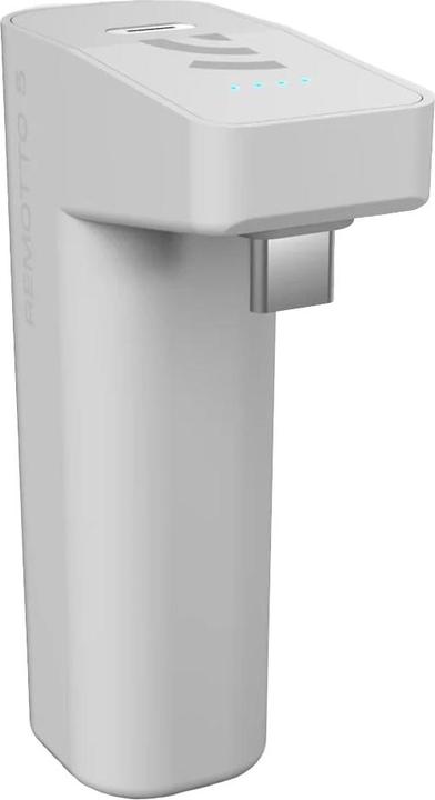 Remotto Power Bank für PlayStation PS5 Controller mit LED Ladeanzeige (3000mAh) - Weiss (PS5)