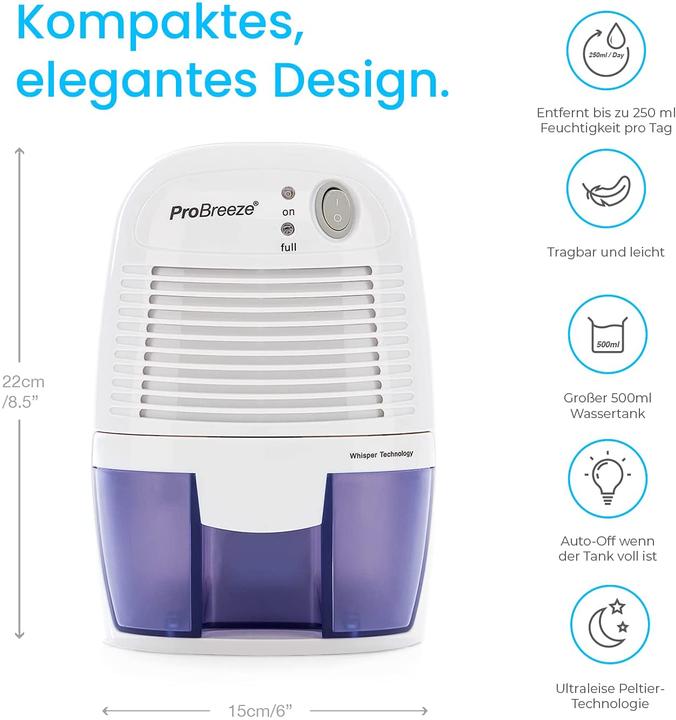 Actual product image Breeze Dehumidifier 500ml (15 m²)