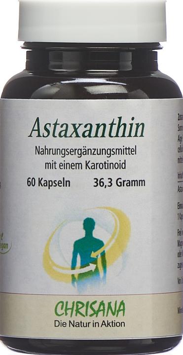 Actual product image Chrisana Astaxanthin capsules (60 pcs) (60 Piece, Capsules, 500 g)