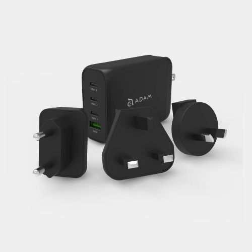 Image du produit Adam Elements OMNIA Pro 130 | Noir | Kit chargeur de puissance 4 ports 130W (130 W)