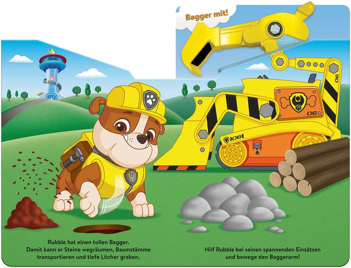 Immagine prodotto Panini PAW Patrol: Bagger mit Rubble! (Tedesco, Panini, 2023)