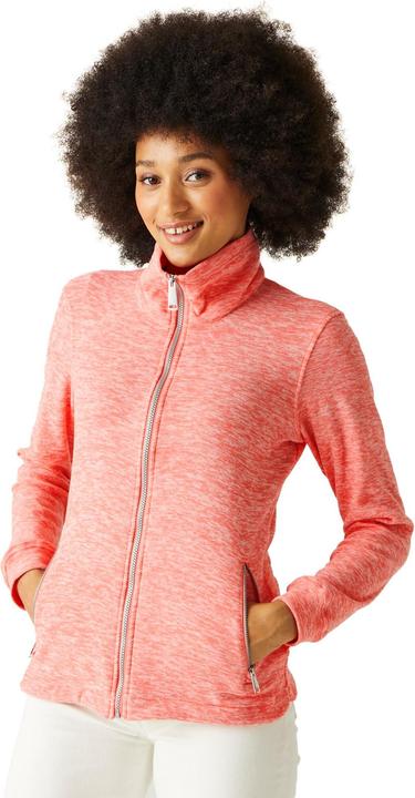 Actual product image Regatta Womens/Ladies Azaelia Marl Full Zip Fleece Jacket (38 D)