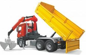 Actual product image Bruder Truck construction site