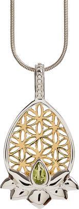 Image du produit PranaHaus Anhänger „Lotus mit Blume des Lebens“