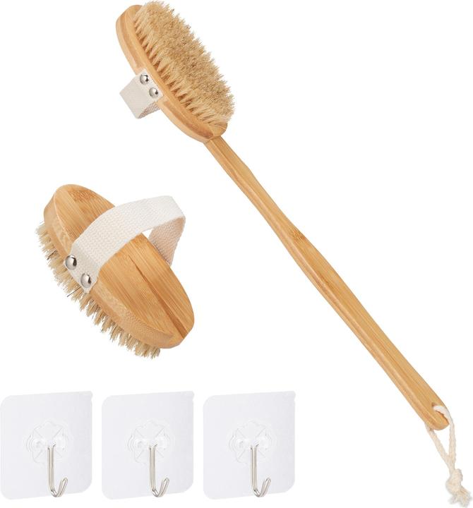 Immagine prodotto Relaxdays Set di spazzole da bagno da 6 pezzi