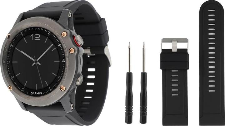 Immagine prodotto Apfelkiste Fascia da braccio sportiva Garmin Fenix 6 / 6 Pro / 5 / 5 Plus / Forerunner 935 (Silicone)