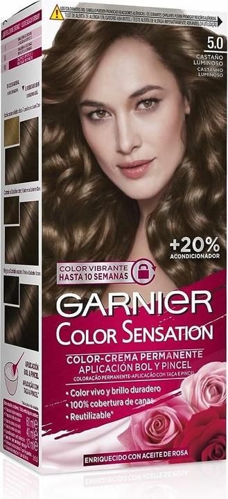 Immagine prodotto Garnier COLOR SENSATION #5.0 castaño luminoso (#5,0 castaño luminoso)