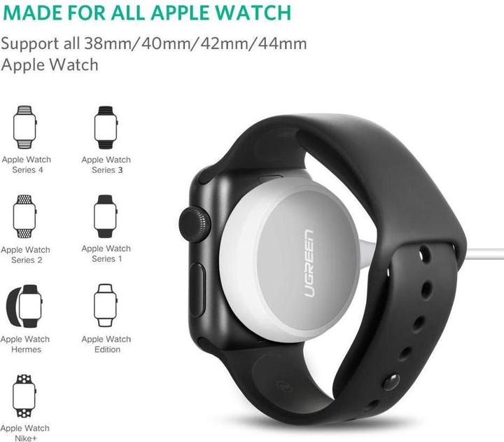 Productafbeelding Ugreen Draadloos opladen voor Apple Watch met USB-A (5 W)