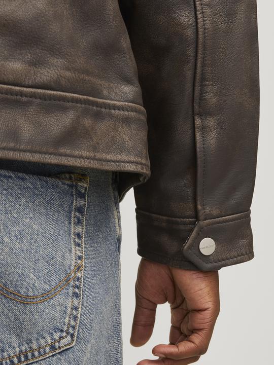 Actual product image Jack & Jones Joraustin Clean Leather Jkt Goat Styd Aw (XL)