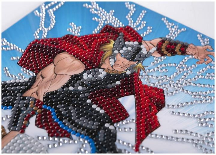 Actual product image Craft Buddy Thor, card 18x18cm Crystal Art