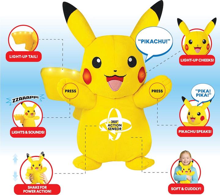 Produktbild Jazwares Pikachu (25 cm)
