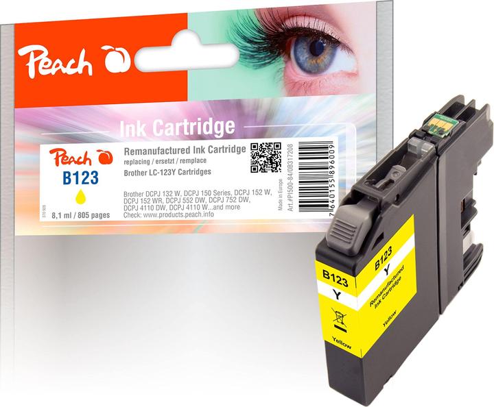Actual product image Peach LC-123y (Y)