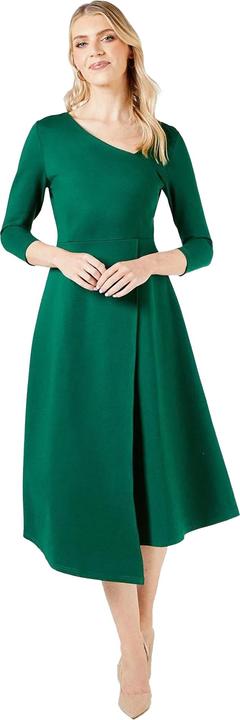 Actual product image Principles Womens/Ladies Ponte Asymmetric Hem Midi Dress (40 D)