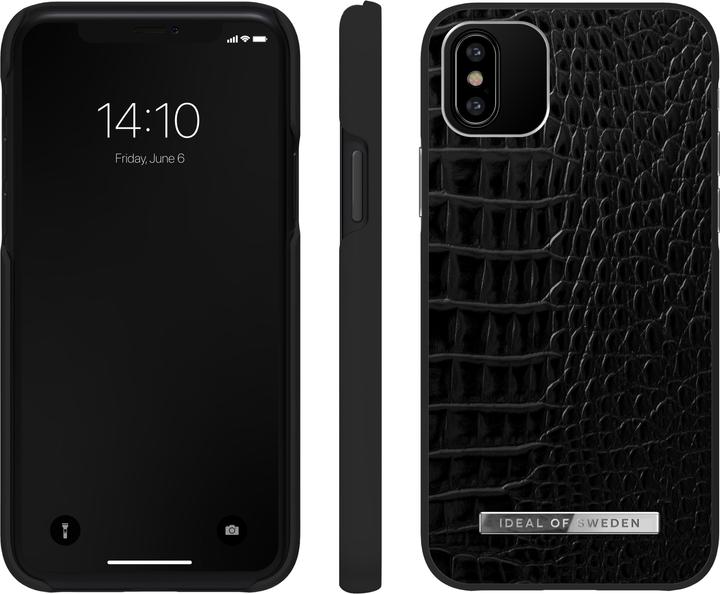 Produktbild iDeal Of Sweden Designer Hard-Cover Neo Noir Croco Silver