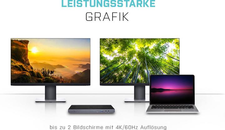 Produktbild i-tec Dual Display (USB-C, 1 Ports)