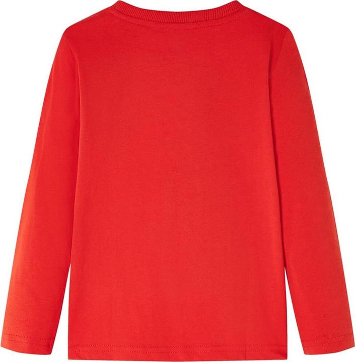 Produktbild VidaXL Kinder-Langarmshirt Rot 104,Material: 100 % Baumwolle,Farbe (104)