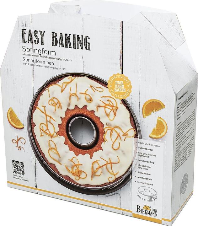 Immagine prodotto Birkmann Teglia Springform Easy Baking con 2 (9 cm)