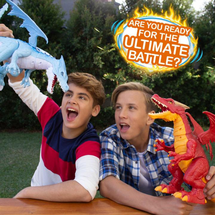 Actual product image Zuru Fire-breathing, roaring dragon