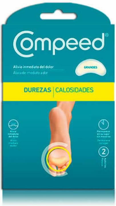 Image du produit Compeed DUREZAS grandes 2 apósitos (Masque de pied)
