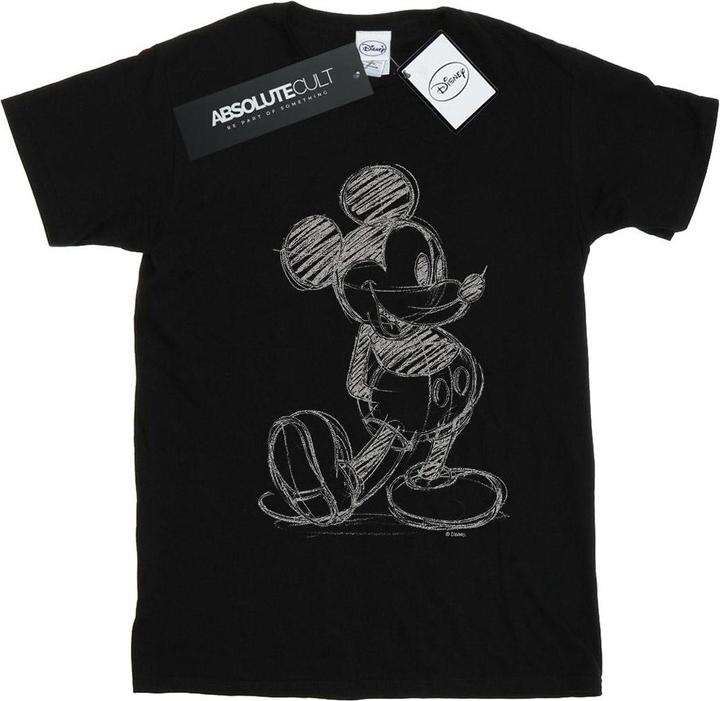 Actual product image Disney Boys Mickey Mouse Sketch Kick T-Shirt (116)