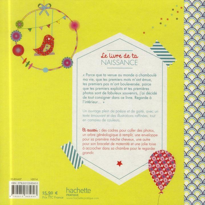 Immagine prodotto Le livre de ta naissance et de tes premières fois (Francese, Ardoin Jeanne, 2014)