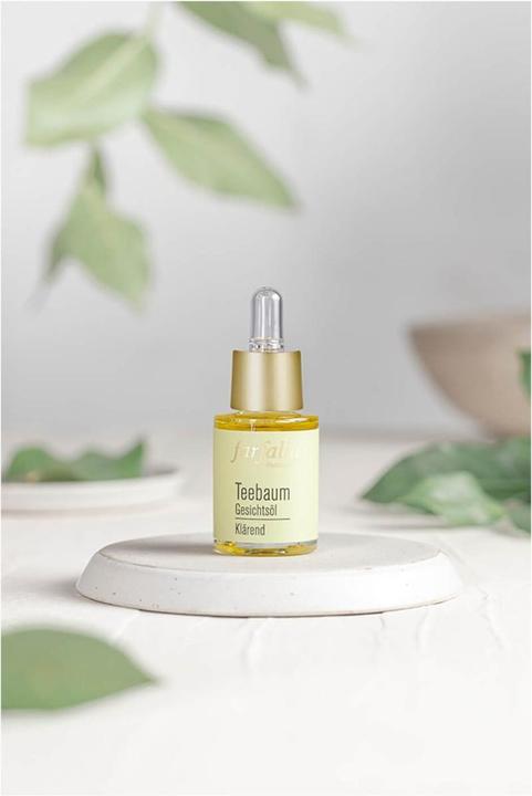 Image du produit Farfalla Klärendes Gesichtsöl Teebaum (15 ml, Huile visage)