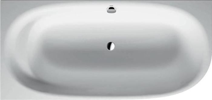 Duravit Vasca da bagno CAPE COD 1900x900 1 angolo posteriore inclinato a sinistra bianco (205 l, 190 cm, 90 cm)