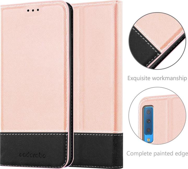Produktbild Cadorabo X-Wallet Kunstlederkombi Hülle (Samsung Galaxy A7 (2018))