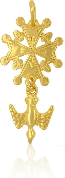 Muau Hugenottenkreuz (750/18 K Gold)
