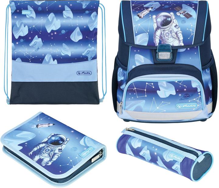 Herlitz Schulranzen Loop Plus Cosmic Explorer (17 l)