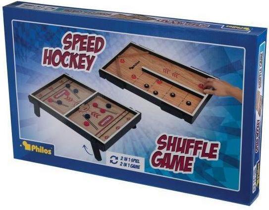 Image du produit Philos Shuffle Game & Speed Hockey, jeu de table, sur pieds