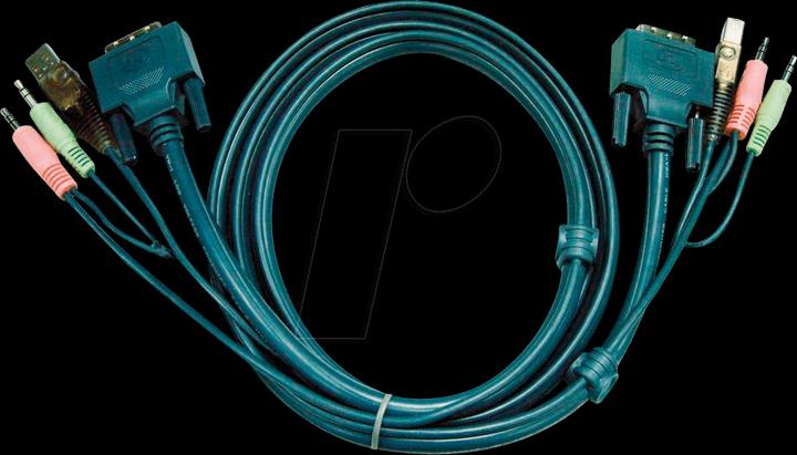 Immagine prodotto Aten 2L-7D03U Cavo KVM DVI-D