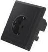 Actual product image Lanberg AC-WS01-USB2-FB AC Wall Socket schuko su 2 Port USB Charger Juodas