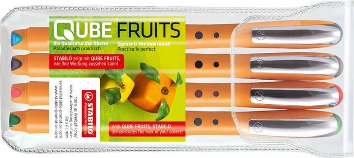 Produktbild STABILO worker+ Tintenroller (Grün, Rot, Blau, Schwarz, 4 x)