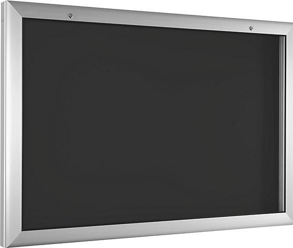 Actual product image kaiserkraft Display case for indoor and outdoor use (Magnet board, 160 x 102.5 cm)
