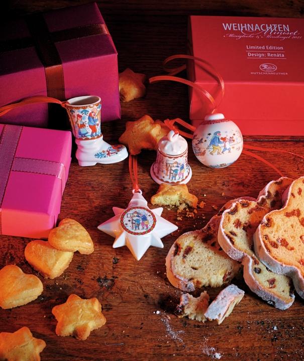 Image du produit Hutschenreuther Série de collection 2021 Réjouissons-nous Boule en porcelaine kl.