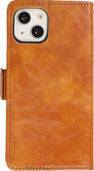 Image du produit PhoneLook Etui cuir Flip Wallet en cuir véritable avec stripe design et compartiment à cartes (Apple iPhone 13)