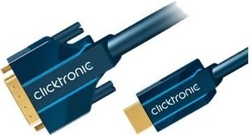 Image du produit clicktronic HDMI (Typ A) — DVI (5 m, DVI, HDMI)