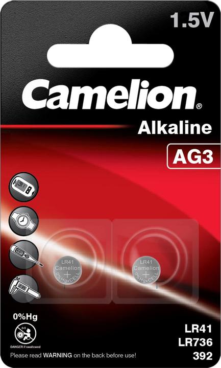 Immagine prodotto Camelion Alcalino (2 pz., LR41, 41 mAh)