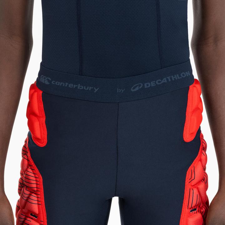 Actual product image Offload Kids Rugby Protector Shorts - Canterbury R500 blue (12, 13, 14, Protector shorts, Unique specimen)