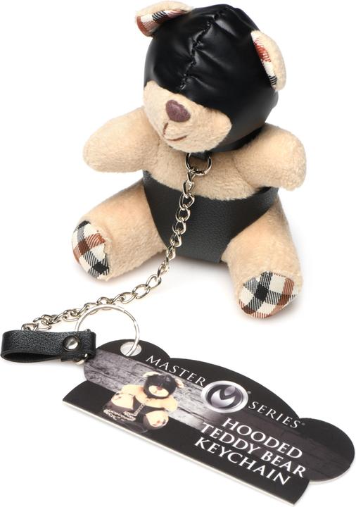 Actual product image Master Series Hooded Teddy Bear Keychain