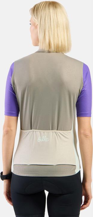 Image du produit Odlo Women's Essential Heritage Print Shirt S/S FZ (M)