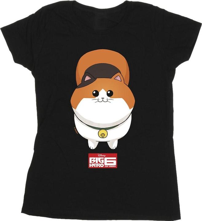 Immagine prodotto Disney Big Hero 6 Baymax Kitten Face Maglietta Donna (L)