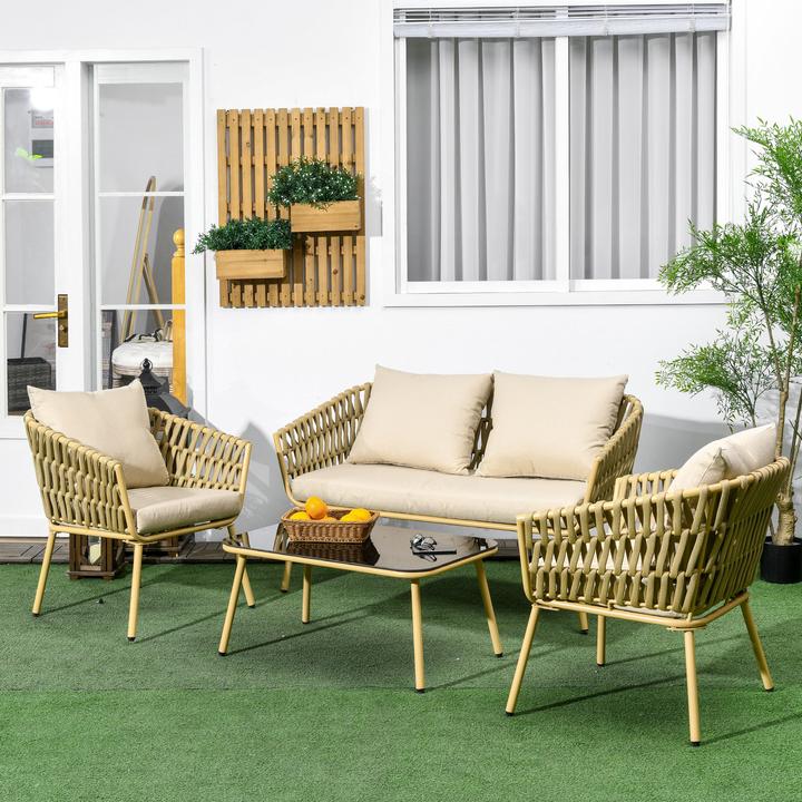 Actual product image Outsunny Garden furniture set